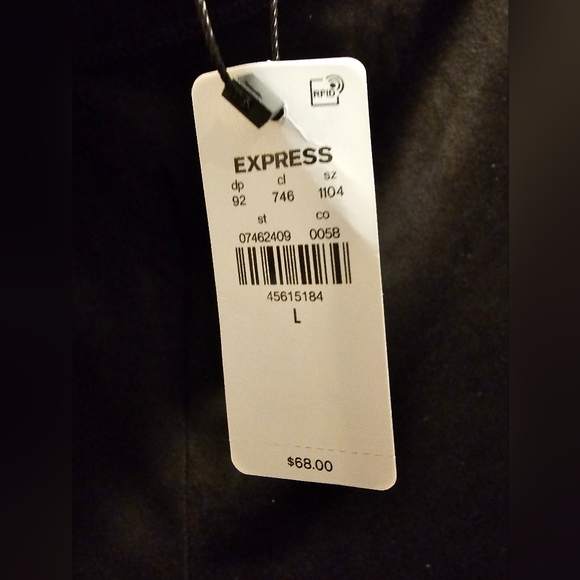 Express High Waisted Faux Suede Leggings Size L NWT - Picture 5 of 7